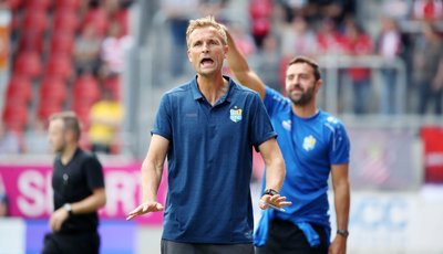 Sah sein Team erneut verlieren: der Chemnitzer Trainer David Bergner. 