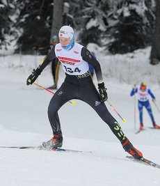 Für Kombinierer Matti Ebell vom WSC Oberwiesenthal verlief das Wochenende mit je einmal Silber und Bronze sehr erfolgreich.