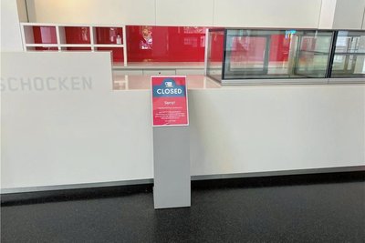 Bis vor Kurzem gab es hier noch Salate, Suppen und Getränke. Nun hat das Café im Smac dauerhaft geschlossen. 