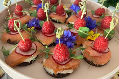 Fingerfood, gemacht von „Jacobskulinarik“.