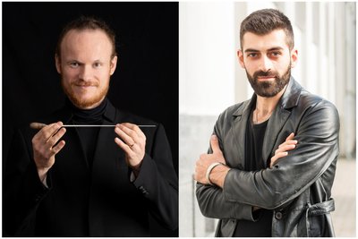 Die Kandidaten für den GMD-Posten: Stefan Neubert (l.) und Ektoras Tartanis.
