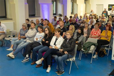Rund 50 Bürger kamen in die Kulturfabrik, um zu hören, welche ihrer Vorschläge auf die Liste kommen - und welche nicht.