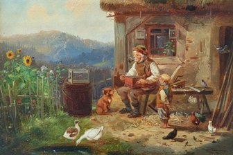 24 Fensterchen mit Kunst ganz digital - 