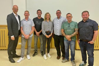 24-Jährige führt den Brockauer Ortschaftsrat - Bürgermeister Mike Purfürst mit Manuel Dietel, Danilo Dietzel, Marie-Theres Müller, Matthias Jugel, Bernd Schulz und Jan Mißler.