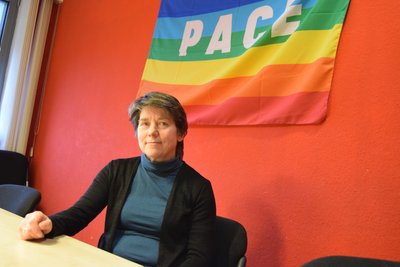Petra Rank ist zur Fraktionschefin der neuen Fraktion aus Grünen und Linken gewählt.