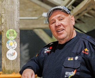 Jochen Nöske ist der Wirt der "Fichtelberghütte". Er findet die Kritik vollkommen übertrieben.