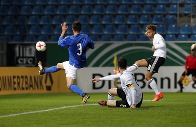 Sidney Friede trifft zum 1:1.