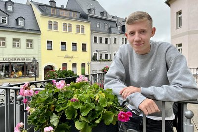 Mikosch Horn ist neuer Vorsitzender des Kreisschülerrats im Erzgebirge.