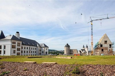 Der Plauener Schloßberg ist heute eine hübsch zurechtgemachte Visitenkarte der Stadt. Doch nicht nur zum Flanieren und Verweilen für Touristen und Einwohner ist das Gelände gut geeignet. 