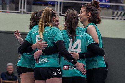 Die Volleyballerinnen des Chemnitzer VV haben in der 3. Liga eine starke Saison gespielt.
