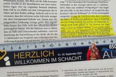Nix Barbarossa. Ausriss aus der Arbeit von Guido Siebert, erschienen im Fachbuch „Barbarossabilder“ von Knut Görich.