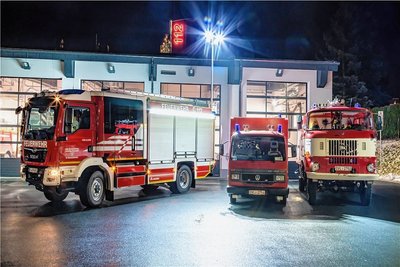 Bereits 2018 hatte die Feuerwehr Markneukirchen ein neues Hilfeleistungslöschgruppenfahrzeug erhalten. Jetzt soll noch ein neuer Tanker gekauft werden. Foto: Feuerwehr Markneukirchen/Archiv