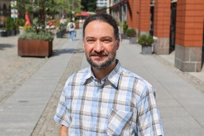 Daniel Richter ist der einzige Einzelkandidat in ganz Chemnitz.