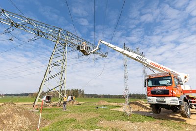 Über den Verlauf der Trasse bei Steinberg will der Netzbetreiber Ende Mai informieren.