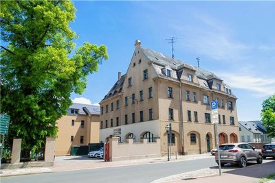 Im früheren Brandschutzamt am Oberen Graben soll ein Informations- und Dokumentationszentrum zur Friedlichen Revolution 1989 in Plauen entstehen.