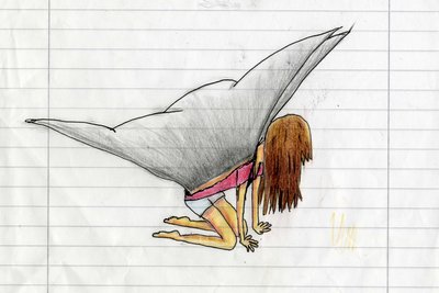 Die Zeichnungen entstanden im Laufe der Depression.