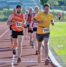 Beim zweiten Wettbewerb der Stundenlaufserie waren in Falkenstein 113 Aktive am Start