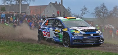 Julius Tannert und Frank Christian im VW Polo GTI R5.