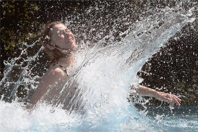 Bei sommerlich heißen Temperaturen heißt es im Erzgebirge am Wochenende: Abkühlung suchen. 