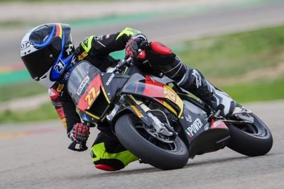 Fillin Lorenz hat beim MiniGP im spanischen Aragon ordentlich am Gasgriff gedreht.