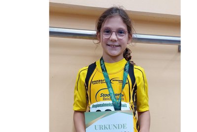 Dreikampf-Siegerin Marleen Keil vom LAV Reichenbach.