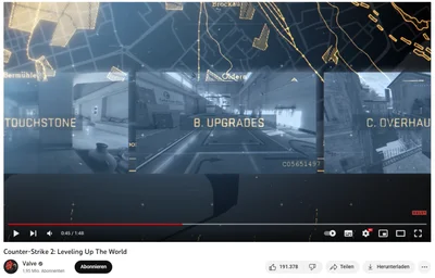 Ein Ausschnitt aus dem Ankündigungsvideo zu "Counter-Strike 2"