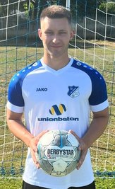 Neuzugang Daniel Böttcher im Dress seines neuen Vereins. 