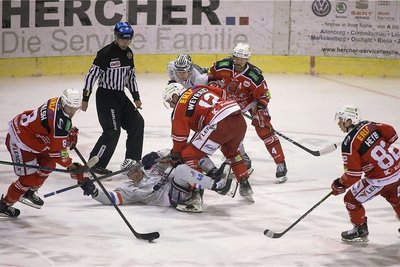 Nach den Corona-Fällen dürfen die Eispiraten-Cracks vorerst nicht auf das Eis. Foto: Andreas Kretschel