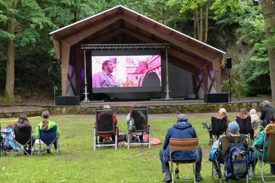 Im Pionierpark finden die Filmnächte statt - letztmals 2022 zu Coronazeiten. Die nächste Auflage soll erst im kommenden Jahr über die Bühne gehen. 