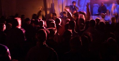 Party im Rathaus-Lichthof 
