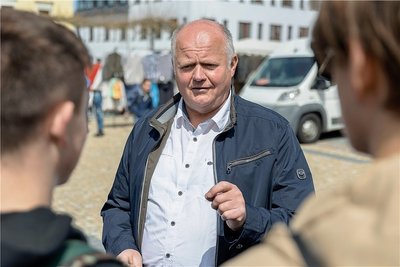 Landete mit 23,4 Prozent der Stimmen im ersten Anlauf auf Rang zwei: AfD-Kandidat Roberto Rink.