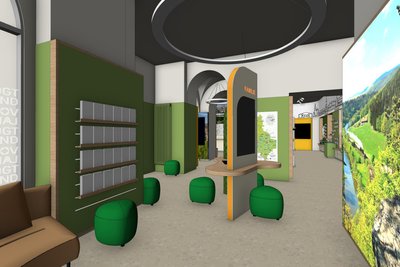 Bestandteil der neuen Plauener Tourist-Information soll die Vogtland-Lounge werden.