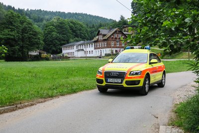 Zu einem tragischen Unfall ist es am Mittwoch in einer Betreuungseinrichtung in Schwarzenberg gekommen.