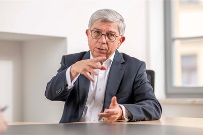 Klaus-Dieter Barbknecht tritt bis zur Landtagswahl nicht mehr öffentlich als Rektor der Bergakademie Freiberg auf.