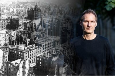 Sven Helbig und das zerstörte Dresden.