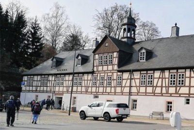 Wird beim sächsischen Verbandswandertag als Kontroll-und Verpflegungspunkt angesteuert: Herrenhof Erla.