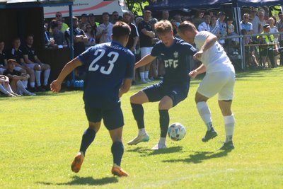 Johannes Pistol (2.v.r.) kam vom ZFC Meuselwitz zum Chemnitzer FC.