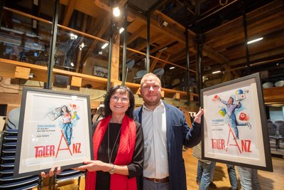 Mann klarer Worte: Andreas Vödisch erhielt vor einem Jahr mit Elke Posner den Preis für Zivilcourage. Foto: Ellen Liebner/Archiv