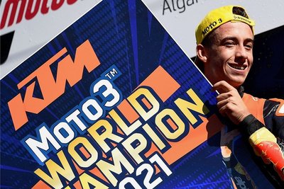 Pedro Acosta wurde vorzeitig Moto3-Weltmeister. 