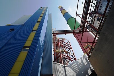 Auf dem Gelände des Heizkraftwerks Nord soll künftig auch Abfall verfeuert werden. 