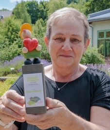 Irmhild Amelang wurde mit dem Ehrenamtspreis des Landkreises ausgezeichnet. 