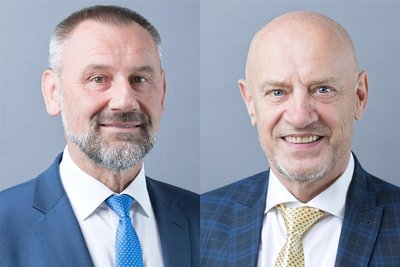 2 von 45 CDU-Abgeordneten im Landtag: Marko Schiemann und Svend-Gunnar Kirmes.