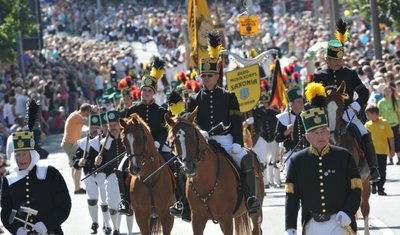 Der Tag der Sachsen 2012 in Freiberg 