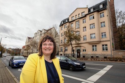 Silke Schwabe: Sie ist seit Jahresbeginn Geschäftsführerin der Diakonie Plauen und trat die Nachfolge von Hartmut Denkewitz an. 