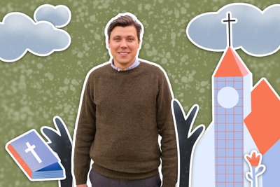 Justus Geilhufe ist Pfarrer in Großschirma. An dieser Stelle schreibt er im Wechsel mit Nina-Maria Mixtacki, Pfarrerin in Mittweida. Illustration:
