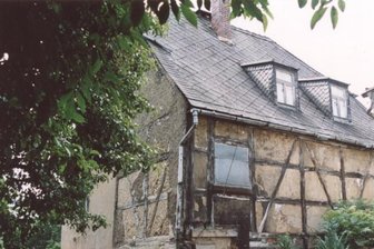 250 Gebäude in Zschopau unter Schutz - Schon abgerissen: Das Gebäude an der Zschopauer Gartenstraße war wahrlich kein Schmuckstück.