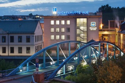 Ist Opfer eines IT-Angriffs geworden: die Nickelhütte Aue.