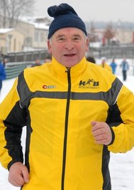 Beim Frankenberger Katerlauf am Neujahrstag 2010 zählte auch Rüdiger Borck zu den Teilnehmern.