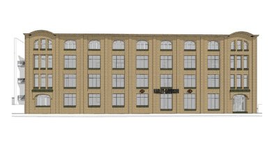 Industriedenkmal an der Zwickauer Straße in Chemnitz. In die unteren Etagen des Göritz-Baus soll Harley Davidson einziehen.  