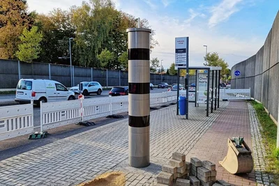 In Chemnitz gibt es an der Ecke Zschopauer Straße/Georgistraßeeinen neuen Blitzer.